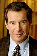 Peter Jennings, seen here in a publicity photo, looks a bit more harried these days after being diagnosed with lung cancer. (Courtesy WCHS/ABC)