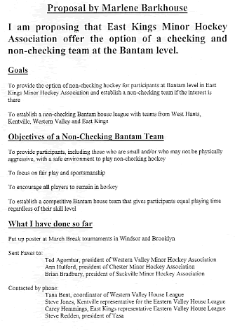 non-checking league