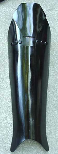A Darth Vader shin guard.