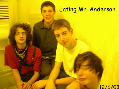 Left to right: MaX K, Louis F, Jake S, and Jo MG.&nbsp; Don't ask why they are in a yellow bathtub