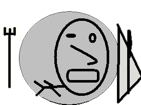 HEY! Stop spying on my inner thoughts! Fine, whatever, Mr. I'm-good-enough-to-view-this-awesome-webpage... Just click to see our original Logo...