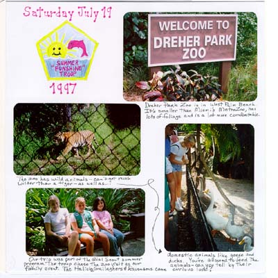 Dreher Park Zoo layout (l)