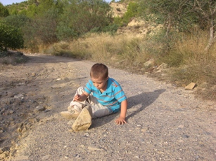 Ivan disfrutando de una ruta de senderismo
