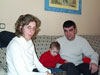 Mi mama, mi papa y yo, estamos en la casa de mi abuelita Anto�ita