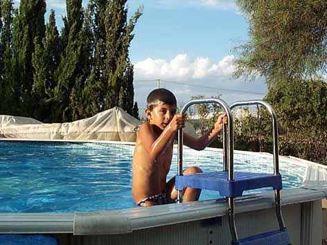 La piscina es como su casa