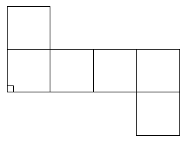 a net of a cube