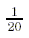 one-twentieth
