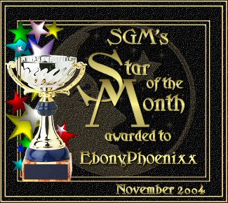 Star of the Month Award