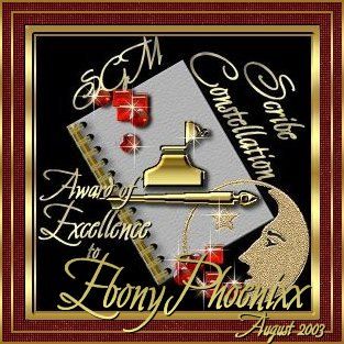 Scribe of the Month Award for August