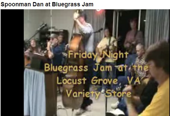 Bluegrass Jam at Locust Grove with Dan the Spoon Man