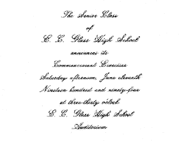 Graduation Invitation 2