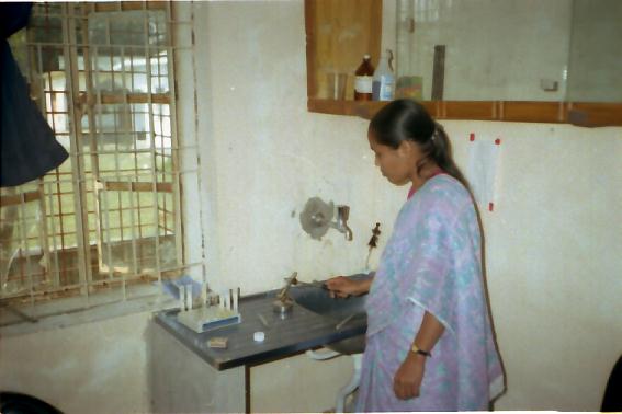 On duty at Pathology