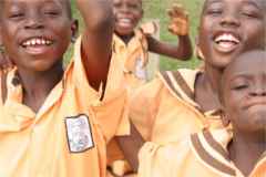Haven Academy children enjoying themselves in the warm family-like atmosphere that prevails at Haven of Hope.&nbsp; Haven Academy and Haven of Hope are projects of Every Child MInistries to help protect vulnerable children in Ghana.