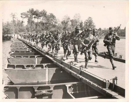 Training at Camp Blanding, Florida