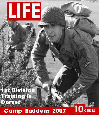 See some of the training the 1st Division did while at Camp Buddens