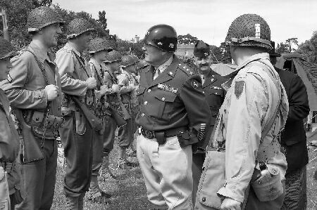 GENERAL PATTON INSPECTING CPL HOLDSWORTH