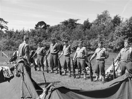 BASIC RIFLE DRILL IS AN IMPORTANT PART OF 1ST DIVISION LIFE