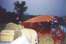 Inflando el globo