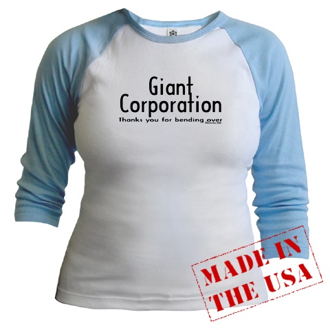 Giant Corporation thanks you for bending over