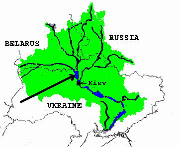 river basin map