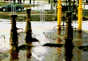 3 taps of the artesian well shown at the left hand side   -  70 kB