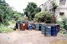 toxic waste without treatment