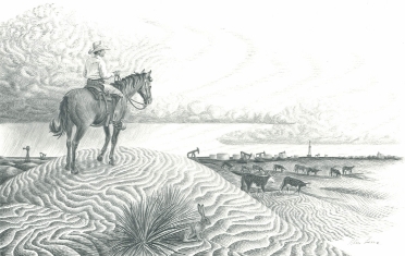Pencil Drawing: The Sands of Time 
		by Alice Leese, Copyright 2002
