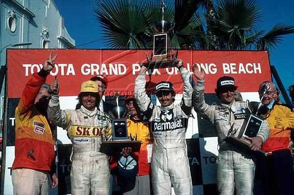 Emerson Fittipaldi(���G)�b1980�~������y�����u�x, �w�O�L���ɨ��ͲP���̫�@���n�W�{���x�F�C �ݭn�`�N���O, �b�o�����ɤ����o�a�x��Nelson Piquet(����), �b���~�w�����ĤG����o�@�ɫa�x���ڦ訮��C Picture Source: Sutton Images