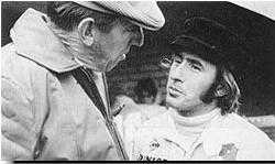 Tyrrell(��)�MJackie Stewart(�k)���X�@, ��1969��1973�~���@�Ť�{���ɨƱa�Ӥ@�f�s��H�C	Picture Source: Speed Ace