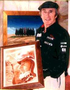Jackie Stewart�M�L���o�e���X��, �L��L�h���g���Φ��N�`�P�ۻ��C Picture Source: Planners International Events