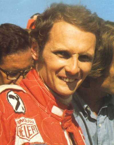 �]�\�O�̨���D���g���x���e�@�Ť�{������ - Niki Lauda�C Picture Source: F1 Grand Prix Italy