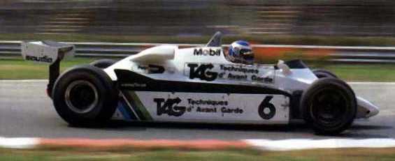 Keke Rosberg���Ǥ@���a�x�Mí�w�����{����1982�~���@�Ť�{���@�ɫa�x, ������½�FGilles Villeneuve�j�ժ��u�ܼХD�ɡv�z�סC Picture Source: F1 Journal