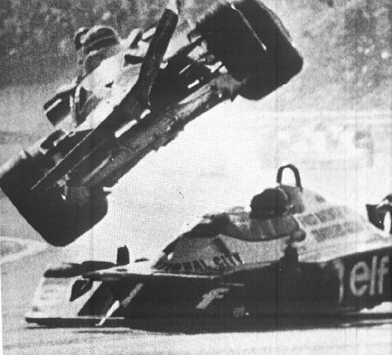 Gilles Villeneuve��1977�~�b�饻���ɤ����N�~, �R�����{�X�L�������r�p����C Picture Source: Ronnie Peterson - Sweden