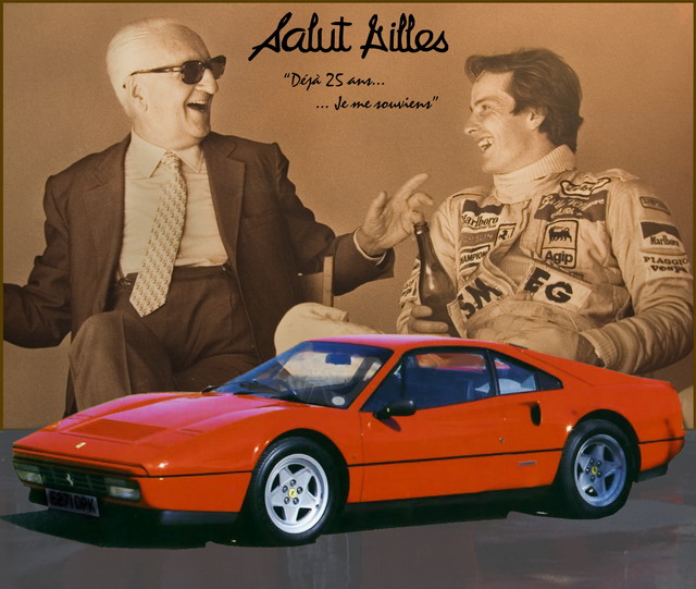 �k�ԧQ308���t, Gilles Villeneuve���H2�p��45��������Où�ԥ��M���ǭ��C Picture Source: Gilles Villeneuve Museum