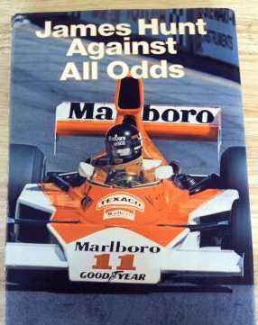 James Hunt��ۤv�b1976�~�ɩu���g���g��<Against All Odds>�@��,(�ϥ�) ���M���O�Ĥ@������L���ۧ@, ���o����Hunt�W�c���ŶǬ��ʪ��@�����C Picture Source: E Bay UK