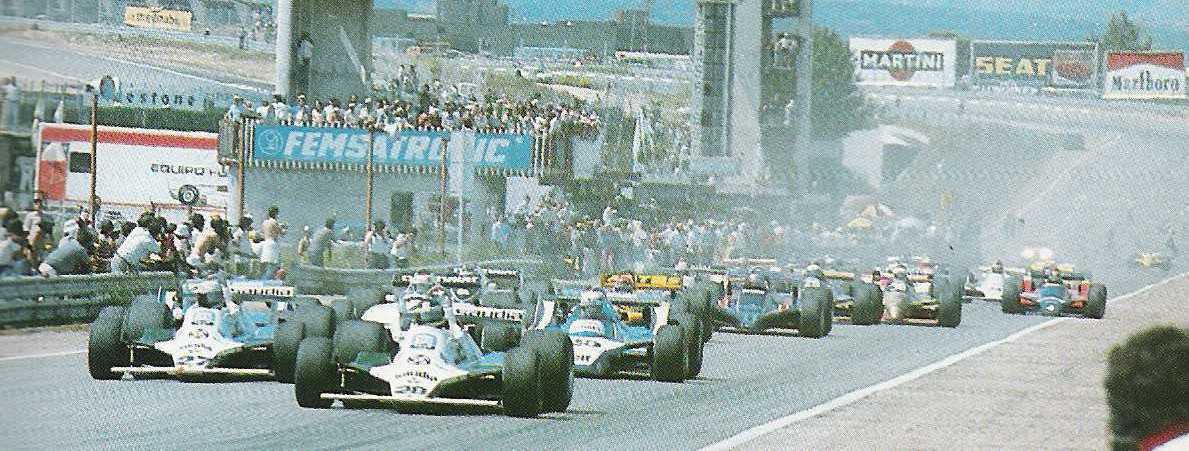 1980~@Ť{Z, }FISAMFOCAiǹ, James Huntƥ󪺵׫oXGOLI, Ϭoɦb}lɨC Picture Source: Nigel Roebuck (1989):mInside Formula 1n