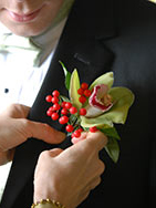 Groomsmen's boutonniere