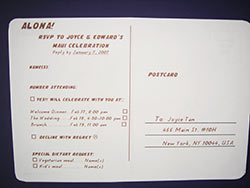 RSVP wording