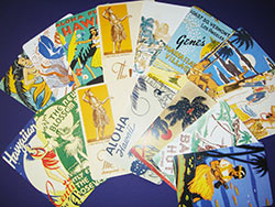 RSVP hawaiian postcards
