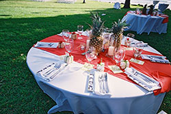 Reception table