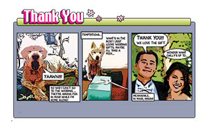 thank you card