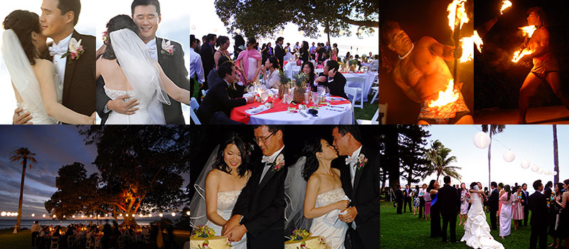 Reception photo montage