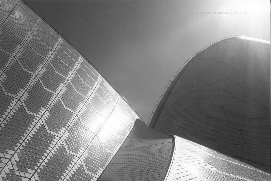 roof of sydney opera house