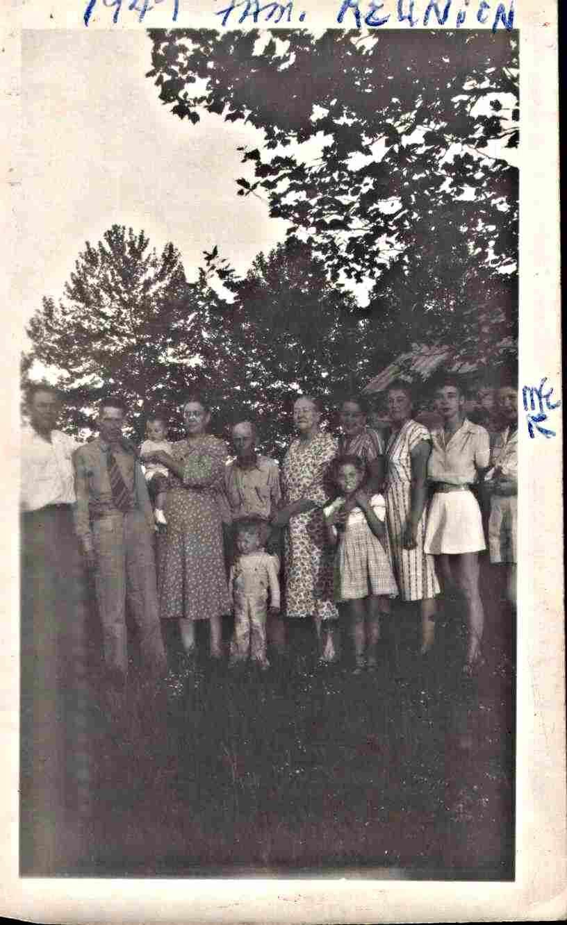 1947 Family reunion  DeRidder, LA