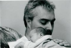 Michayla's&nbsp; new brother (Zachary Micheal Hamm) and Dad.