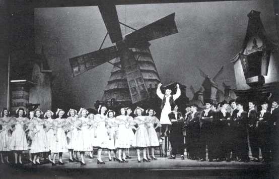 Act 1 set 1945 revival