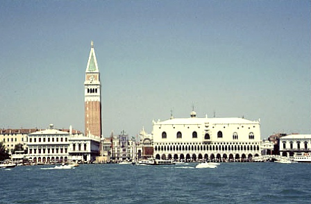 Campanile and Palazzo Ducale - seen from San Giorgio Maggiore