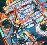detalle de la obra "LA MESA TENDIDA"