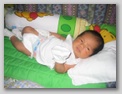 The first month...