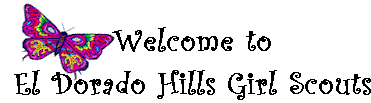 El Dorado Hills Girl Scouts logo